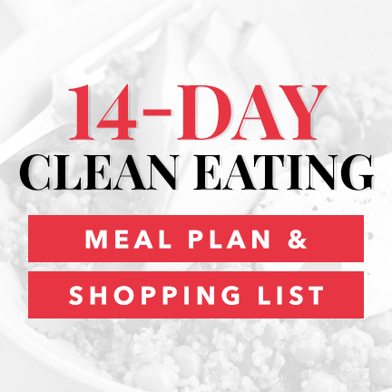 14-Day Clean Eating Meal Plan & Shopping List Download