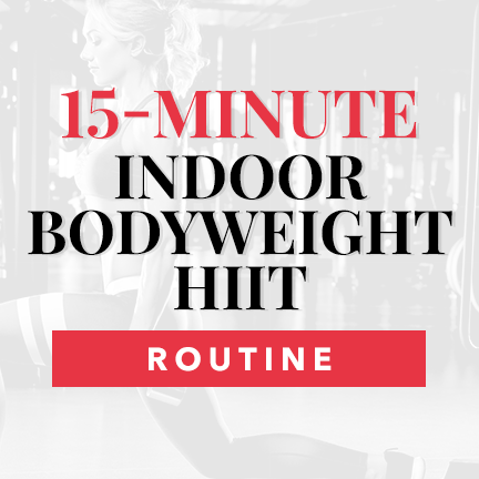 15-Minute Bodyweight HIIT Routine